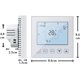 thumbnail image 5 of Termostato de calefacción por suelo radiante con conexión wifi, termostato de calefacción por suelo radiante programable para habitaciones 220V ER, 5 of 5