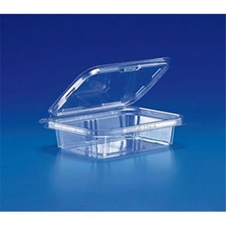 Inline Plastics Crystal Fresh Clear Container, 8.75 x 5.75 x 1-13/16 inch -- 140 per Case