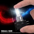 thumbnail image 3 of 2PCS H11B LED Headlight Bulbs LOW Beam H11B CSP Chips Super Bright White 6000K, 3 of 11