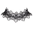 thumbnail image 1 of 2pcs Vintage Lace Choker Collar Necklace with Lace Bangle Bracelet Set, 1 of 1