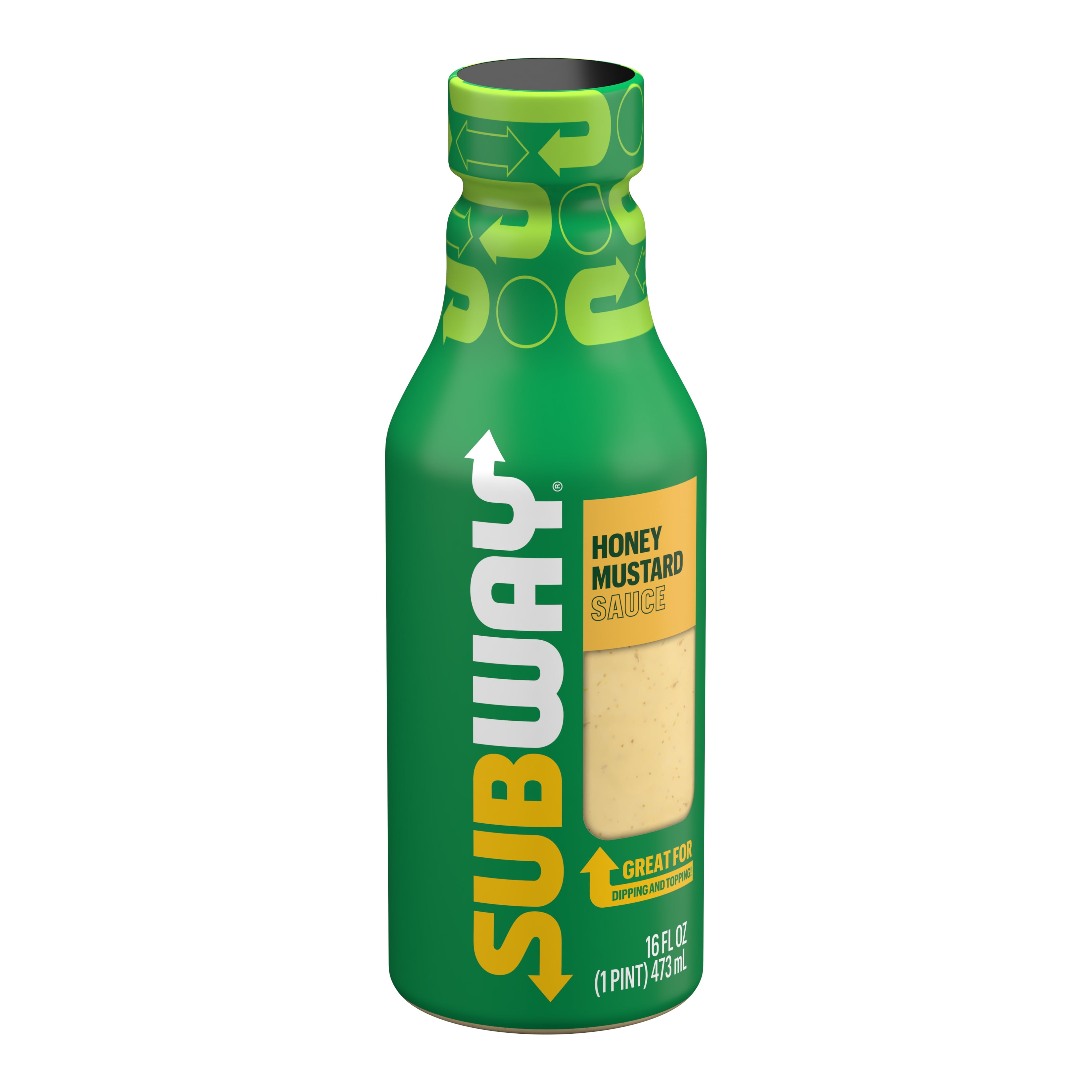 Subway Honey Mustard Sauce, 16 fl. oz., Creamy Dipping Sauce and Spread