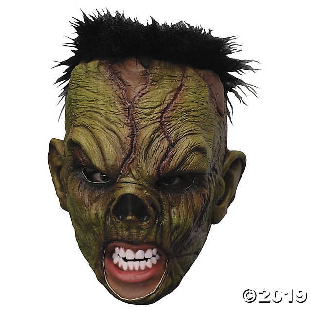 Adult's Deluxe Chinless Monster Mask