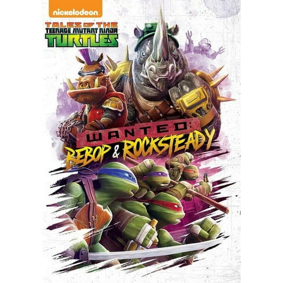 Tales of the Teenage Mutant Ninja Turtles Wanted: Bebop and Rocksteady (DVD), Nickelodeon, Animation