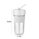 thumbnail image 3 of Electrodomésticos: Licuadoras portátiles, exprimidor de 6 cuchillas, licuadoras para batidos y jugos, licuadoras fáciles de limpiar con extractor de jugo de pajita., 3 of 7