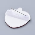 thumbnail image 3 of 20pcs Acrylic Safety Brooches with Iron Pin Strawberry Red 40x35x8mm Pin: 0.8mm, 3 of 3