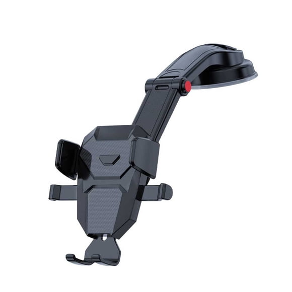Cateissary Sucker Car Phone Holder Mount 360 ° Soporte de navegación giratorio Soporte multifunción Interior Auto Smartphone Accesorio Teléfono y Comunicación Lechón de cascada
