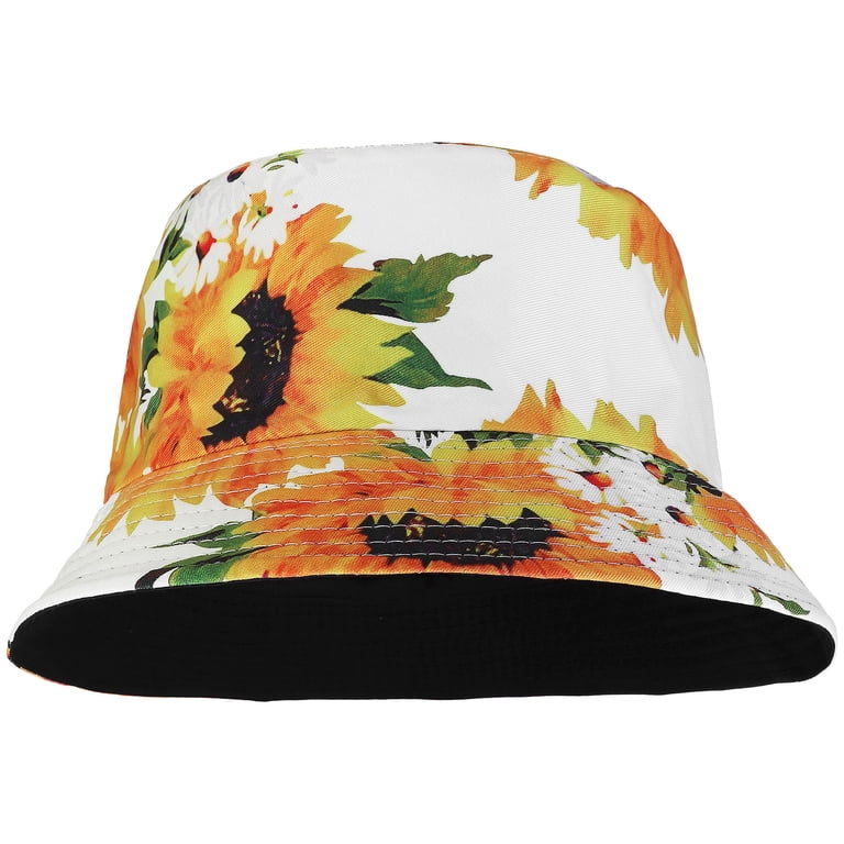 Reversible Bucket Hat, Packable Sun Hat for Outdoor Activities Women main image 3