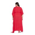thumbnail image 5 of Oussum Women Plus Size Kaftans Dresses with Adjustable Drawstring Ladies Caftans, 5 of 8