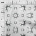 thumbnail image 2 of oneOone Silk Tabby Gray Fabric Geometric Sewing Craft Projects Fabric Prints By Yard 42 Inch Wide, 2 of 4