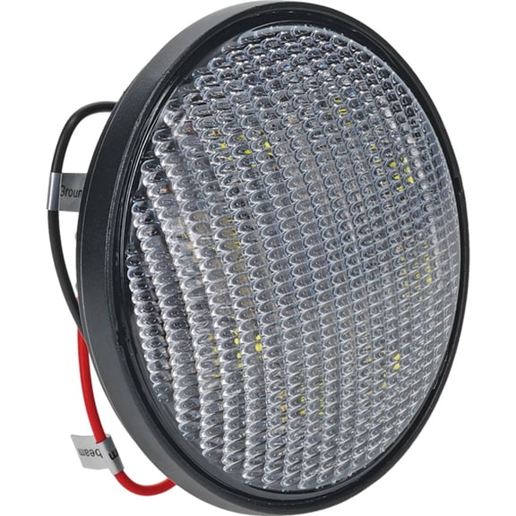 Tiger Lights 24W LED Sealed Round Light, w/ OEM Style Lens TL2050 For Case/IH 1026, 1155D RE561116