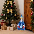 thumbnail image 6 of 17 Inch Christmas Porch Goose Costume, Fuzzy Goose Outfit with Shawl & Bow Headband, Holiday Clothes for Lawn Goose Statue, Front Porch, Yard & Patio Decor, 6 of 6