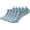 Blue, variant on SERISIMPLE Women Thin Bamboo Ankle Sock Low Cut No Show Running Arch Support Socks 5 Pairs (White, Large)