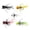 Multicolor, variant on Oasiva 5pcs Popping Lure with Hook Fly Fishing Popper Fly Popper Lures
