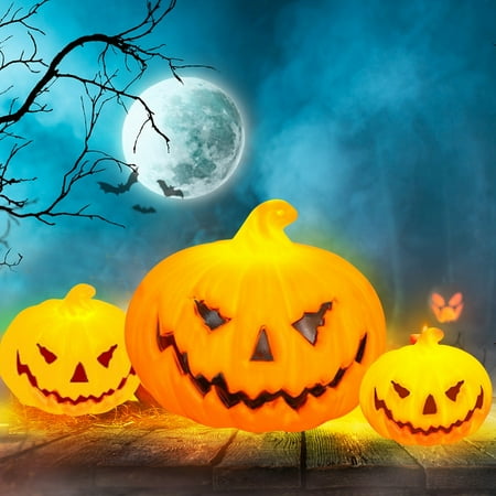 

Buy 2 Get 3 Halloween Jack-O-Lantern Clearance Halloween Cushaw Led Night Light Ghost Festival Decoration Ghost Face Party Layout Scene Atmosphere Lamp Desktop Ornaments