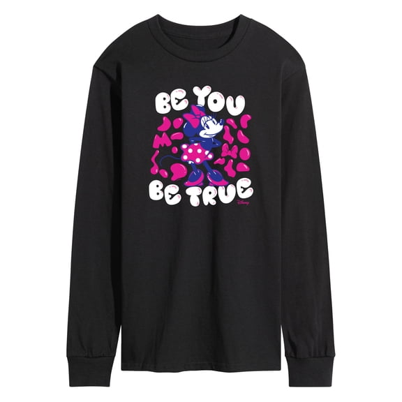 Disney - Be You Be True Minnie Mouse - Men's Long Sleeve Graphic T-Shirt