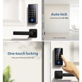 thumbnail image 5 of Philips Keyless Entry Door Lock with Keypad - Smart Deadbolt Lock for Front Door, Auto Lock, One-time PIN Code, Fingerprint Door Lock - Satin Nickel, 5 of 6