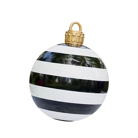 

60cm Christmas Decorative Balloon Outdoor Printed Inflatable Toy Craft