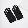 thumbnail image 2 of Thin Stretch Gloves for Women, Single Layer Performance Etiquette Gloves, Soft Knit Hand Guards for Daily Wear and Light Outdoor Activities - Black, 2 of 3
