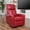 Oxblood Red, variant on Christopher Knight Home Samedi PU Recliner, Oxblood Red