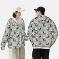 thumbnail image 4 of Gaeub Skiing penguin Men's and Women's UPF 50+ Long-Sleeved Sun Protection Clothing, Fishing Shirt Long Sleeve Zip-Large, 4 of 7
