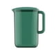 thumbnail image 2 of Jarra cuadrada grande de plástico de 2 l con tapa | Jarra de agua sin BPA y apta para lavavajillas | Jarra transparente para zumo y té para nevera, cocina y oficina, 2 of 7