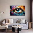 thumbnail image 5 of Vivid Eye Wall Art Framed Canvas Poster Bedroom Decor Sports Landscape Office Room Decor Gift,Frame-style,12x18inch(30x45cm), 5 of 8