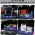 thumbnail image 3 of Xixirimido SUV Cargo Liner Car Trunk Mat Universal Trim-to-Fit All Weather Cargo Mats for Most Car Model Trunk Liner Floor Mat Cargo Cover, Butterfly and Daisy Flowers, 3 of 7