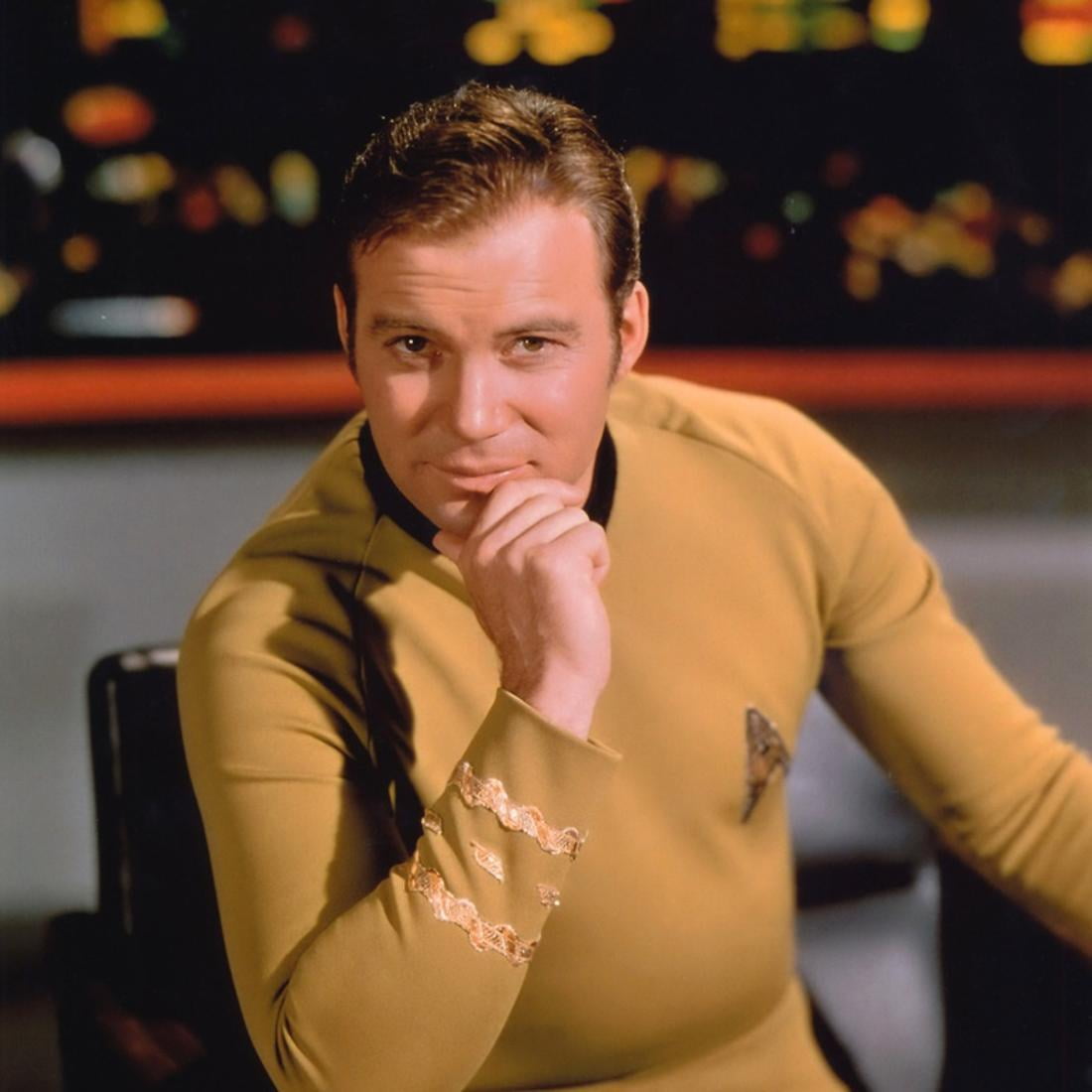 William Shatner, Star Trek, 1966 Print Wall Art - Walmart.com - Walmart.com