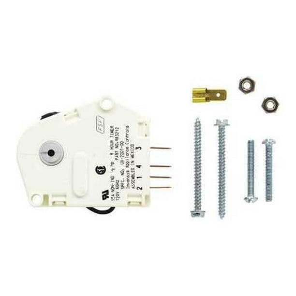 WHIRLPOOL W10822278 Refrigerator Defrost Timer
