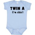 thumbnail image 3 of Inktastic Twin a (i'm Older) Boys or Girls Baby Bodysuit, 3 of 5