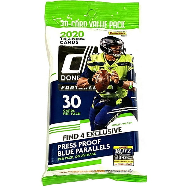 2020 PANINI DONRUSS FOOTBALL FAT PACK