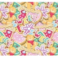 thumbnail image 2 of Gingerbread Cookies Gift Wrap, 2 of 3