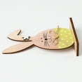 thumbnail image 3 of JeashCHAT Wooden Easter Bunny Table Decorations Bunnies Rabbit Tabletop Party Centerpiece Signs Wood Holiday Spring Eggs Shelf Topper for Home Kitchen Office Mantle Outdoor Patio Yard Decor, 3 of 4
