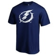 thumbnail image 2 of Men's Navy Tampa Bay Lightning Splatter Logo T-Shirt, 2 of 3