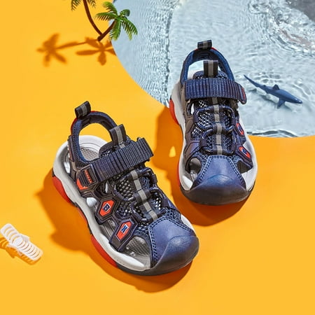 

Oalirro Summer Kids Sandals Boys Girls Beach Causal Children Boy Slippers Sport Shoes