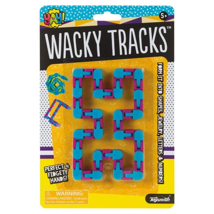 Wacky Tracks (Colors & Styles Vary) Fidget Toy by Toysmith (90919)