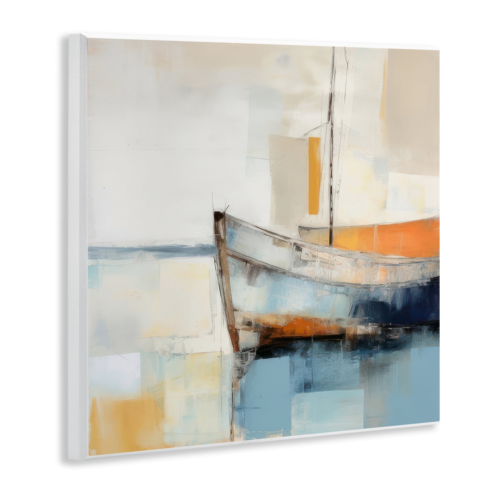 Stupell Industries Coastal Charm Expedition Nautical & Beach Painting Unframed Art Print Wall Art, 12 x 12