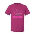 thumbnail image 2 of Wild Bobby, Funny Nurse Whats Your Superpower Nurse Week, Inspirational/Christian, Men Graphic Tee, Fuschia, Small, 2 of 4