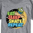 thumbnail image 3 of Disney - Toy Story - Eat Sleep Skate Repete - Men's Short Sleeve Graphic T-Shirt, 3 of 5