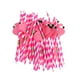 thumbnail image 2 of Pajitas de papel 6x25pcs Flamenco Luau Tropical Party Barware Favor Pink Sunnimix, 2 of 7