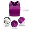 thumbnail image 2 of SlimPro 4 Pieces Basic Crop Tank Tops Sleeveless Racerback Crop Sport Top for Women, 2 of 5