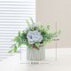 thumbnail image 2 of Flores artificiales, plantas verdes falsas, plantas en macetas, pequeñas decoraciones, decoración para el hogar, sala de estar, comedor, bonsái, 2 of 5