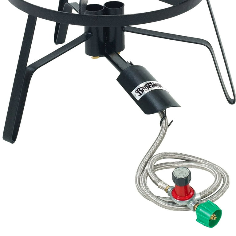 Bayou Classic 367000 BTU 18 Inch Seafood, Crab Pot Stand, Propane