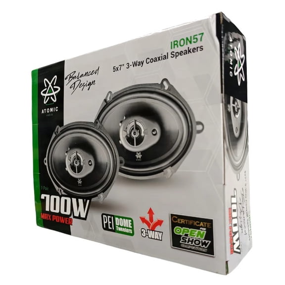BOCINAS  Atomic Iron57 3 Vías