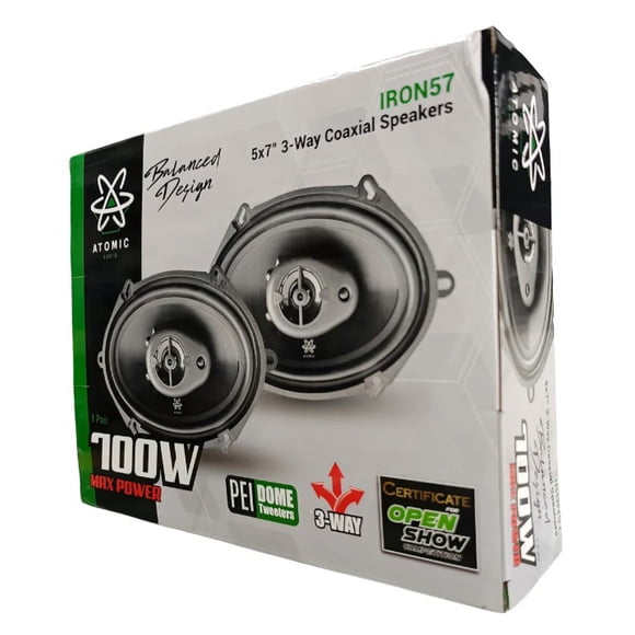 BOCINAS  Atomic Iron57 3 Vías