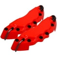 thumbnail image 2 of Couvre-étriers de Frein ABS Rouges pour la Plupart des Modèles de Voitures, Rehaussent le Style des Roues avec une Installation Facile 1 Paire, 2 of 8