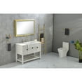 thumbnail image 6 of Newboti Furniture Solid Wood Bathroom Vanities Without Tops 48 in. W x 20 in. D x 33.60 in. H Bath Vanity in White with 26304, 6 of 16