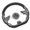 thumbnail image 1 of 12.5 Inch Universal  Cart Steering Wheel Cool Racing Style Long Lasting Grip Easy to Install for EZGO TXT  RXV, 1 of 8