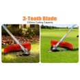 thumbnail image 4 of Floseru Gas Weed Eater, 5 in 1 Multifunctional Cordless Hedge Trimmer String Trimmer 52cc 2 Stroke 8500Rpm Brush Cutter Garden Tool, 4 of 11
