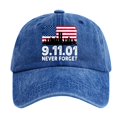thumbnail image 7 of Retro 9 11 Never Forget Commemorative Hat  2001-2026 25th Anniversary Baseball Cap, 7 of 7